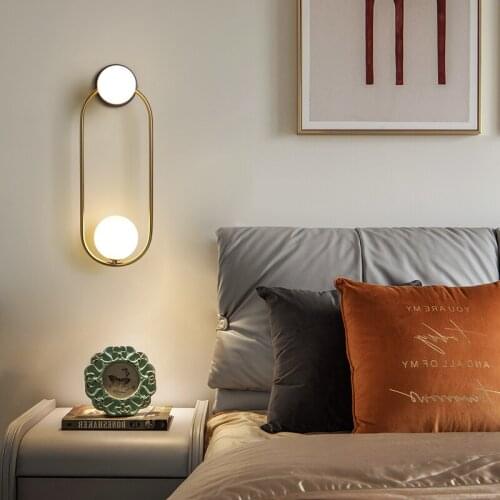 LED Wall Lamps Modern simplicity Wall Light Home Bedroom Bedside Living Room Led Garden Porch Indoor Lighting Decorative lamps