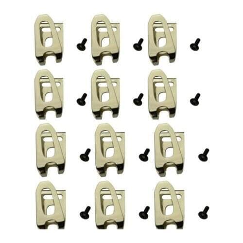 12Pcs/bag Belt Clip Hook for makita 18V Max Tools for LXT DTD152 DTL061 DTD145 LXDT01 FD05 DT03 XDT04 XPH12 4.9