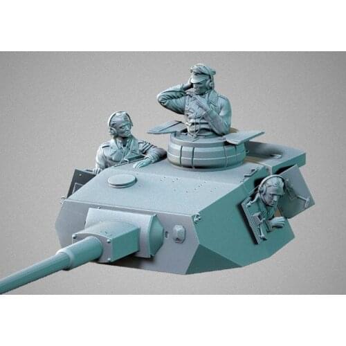 1/35 Resin Figure Model Kit Unassambled Unpainted 1083(NO TANK)