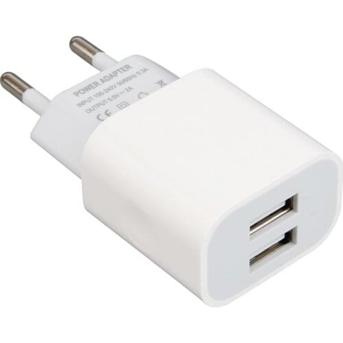 10 pcs Tideseer EU USB Charger Adapter Wall Mobile Phone Plug for Samsung Xiaomi Huawei AC DC USB Port