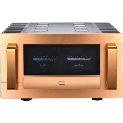 A65 Class A Power amplifier 60W*2 8ohms 480W*2 1ohms J1529/J200 Field effect transistor 72000UF *4 Filter capacitor