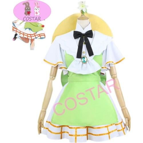 Anime Love Live! Nijigasaki High School Idol Club Emma Verde Cosplay Costumes Women Cute Dress Halloween Uniforms Custom Made