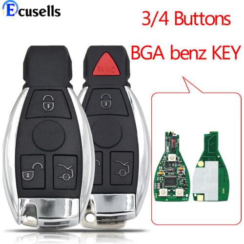 2 Button 3 Button 4 Button Smart Remote Car Key BGA Style Chip 315MHz for Mercedes Benz 2000