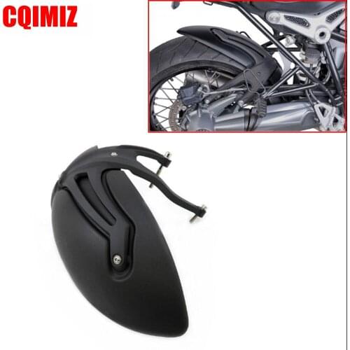 Black Motorcycle Rear Fender Mudguard Wheel Hugger Guard For BMW R Nine T 2014-2017