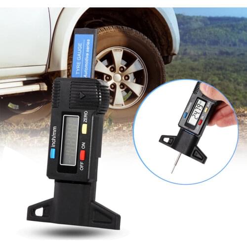 Digital Tire Thread Gauge Tire Tread Depth Gauges For Car Truck Suitable For Cars Motorcycles Trucks Light Trucks