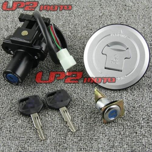 For Honda CB250 Hornet250 (big electric lock double slot key) lock motorcycle ignition Switch Lock Key Gas Tank Cap Cover