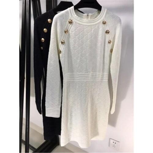 Модные вязаные платья Ectclo China At AliExpress