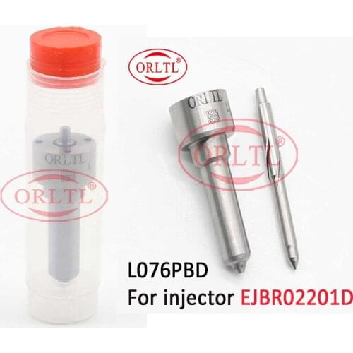 ORLTL NOZZLE L076PBD , Factory Price Injector Sprayer L 076PBD L 076 PRD For EJBR02201D E JBR0 2201D