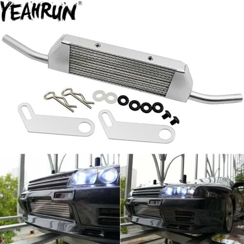 YEAHRUN Aluminum Alloy Intercooler Kit RC Model Car Accessories for Sakura D4 RC Climbing Racing Car Parts