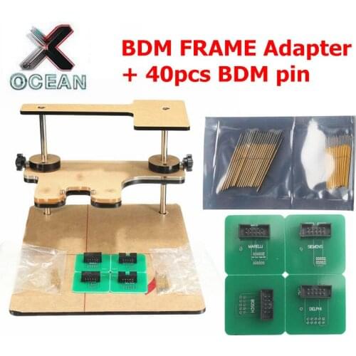 Best Quality BDM frame pin 40pcs needles, BDM FRAME Adapter+40pcs BDM Pin Work for BDM Frame 5.017 7.020 v2 BDM100 FGtech V54