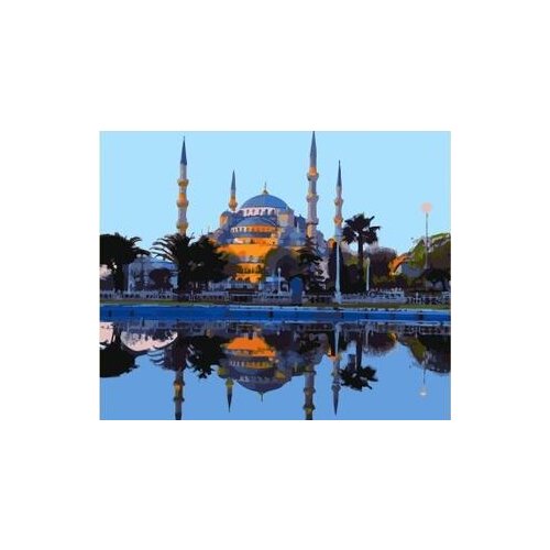 Sultanahmet Mosque Diy Painting By Numbers landscape Art canvas Painting Modern Home Wall Decor Unique Gift For Artworks