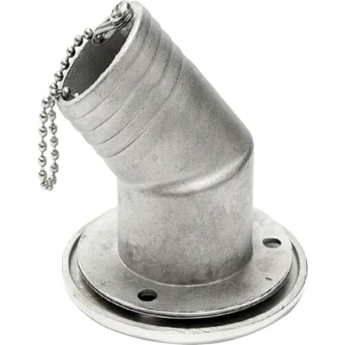 Stainless Steel Boat Deck Gas Boat Deck Fill Filler 1.5' W/ Keyless