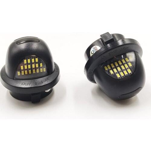 1Set For Ford F150 F250 Car Lighting LED Number License Plate Lights Lamp Car Light Assembly Luces For Ford F-150 Ranger Explore