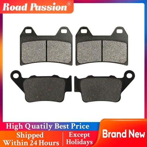 Road Passion Motorcycle Front and Rear Brake Pads For BMW F800R Chris Pfeiffer Edition F800S Half Fairing F800ST Full Fairing