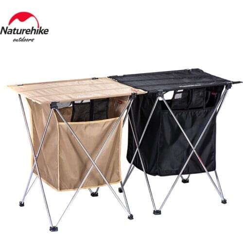 Naturehike Outdoor Aluminum Alloy Folding Table Ultralight Portable Multi-function Camping Picnic Table NH19JJ084
