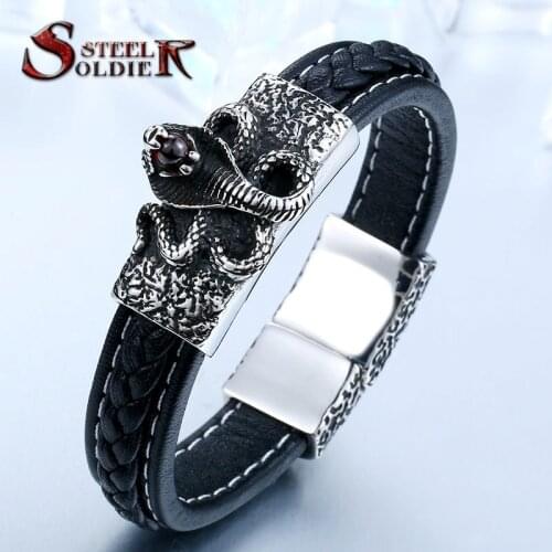 Steel Soldier Magnetic Bracelets