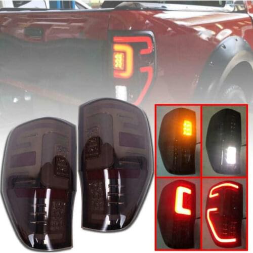 Pair Tail Light IP67 Rear Parking Reversing Braking LED Lamp Fit for Ford Ranger/ 2012-2019