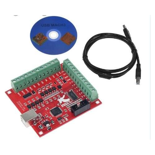 USB Interface MACH3 Motion Control Card Flying Carving Machine Control Board CNC Interface Board