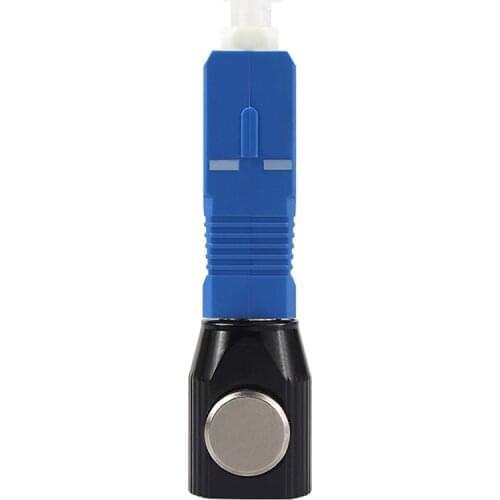 High Quality 10PCS SC Circular Type Fiber bare Adapter Round Fiber bare coupler adapter