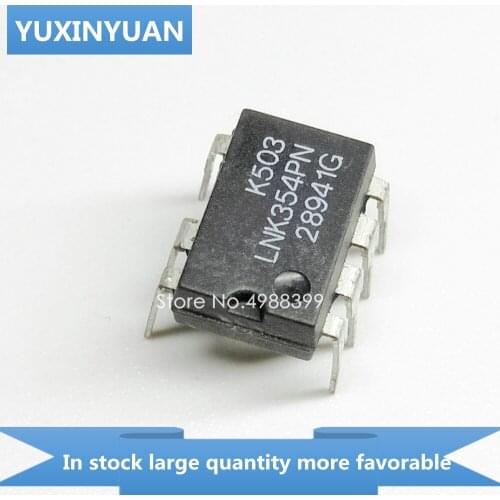 YUXINYUAN 5PCS/LOT LNK354PN LNK354 LNK354P LNK 354PN DIP7 in stock in stock