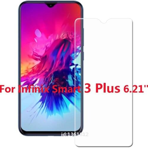 Glass For Infinix Smart 3 Plus Tempered Glass Screen Protective Film For Infinix Smart 3 Plus Glass Screen Protector Smartphone