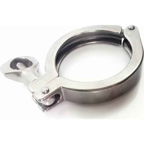 0.5" 1/2" Tri Clamp SUS 304 Stainless Steel Sanitary Fitting Home Brewing Beer 25.4mm Ferrule O/D