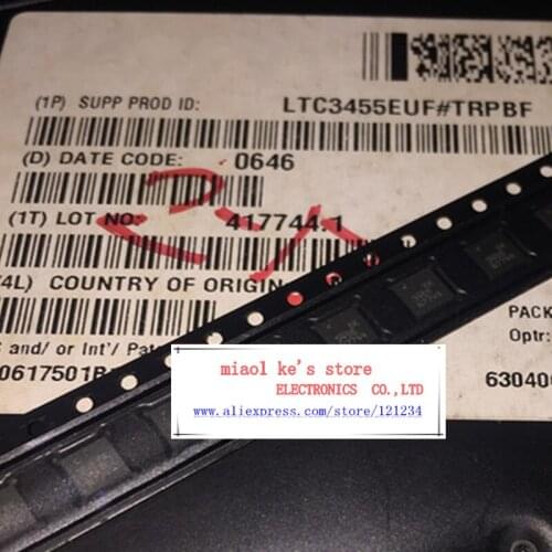 5pcs/1lot ) 100%New original ; LTC3455EUF#TRPBF LTC3455EUF LTC3455 3455 - QFN24 Integrated Circuit IC Chip Off-the-shelf