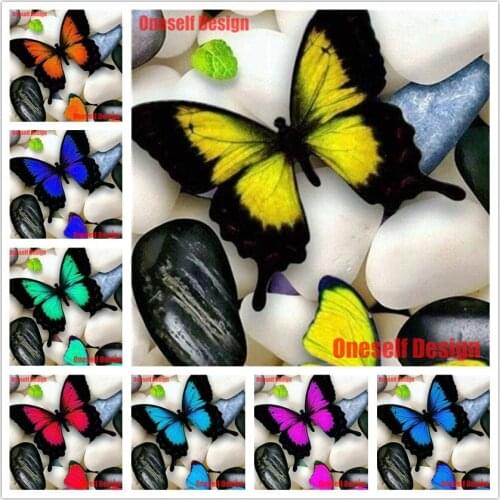 Diamond embroidery sale butterfly 5d diamond mosaic sale diamond painting full square/round animal decoration home wall sticker
