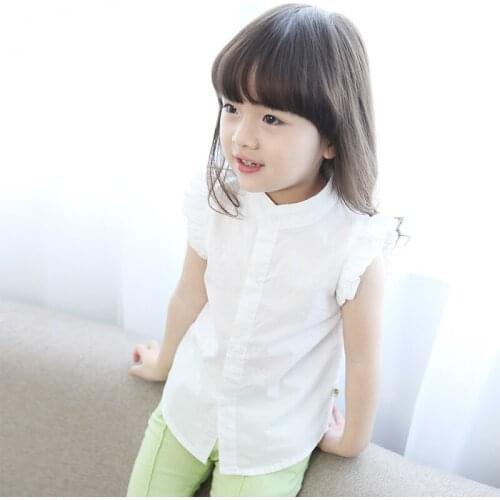 Bianhuakai White Blouses For Girls