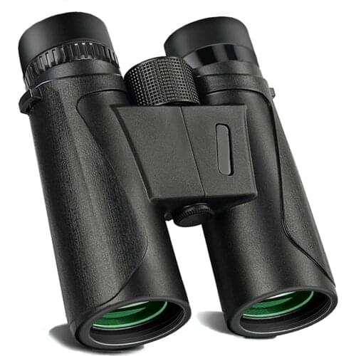 KKmoon 12×42 Binocular Daily Waterproof Telescope BAK4 High Magnification High Definition High Resolution for Outdoor Traveling