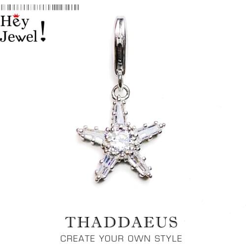 Zirconia Star Charms Pendants 2021 Summer Cosmos Style Magically DIY Silver 925 Charms For Jewelry Making Accessories Wholesale