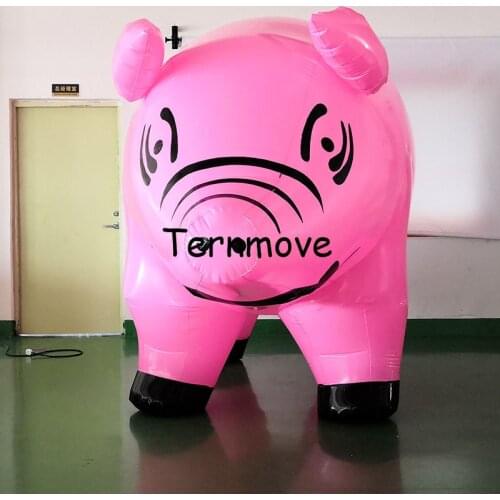 Giant inflatable pig balloon PVC advertising Promotion Helium Balloones floating custom large ground balloon