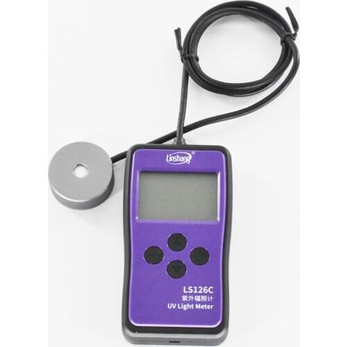 UVC light meter UV power meter for 254nm bactericidal germicidal sterlization disinfection lamp with bluetooth LS126C