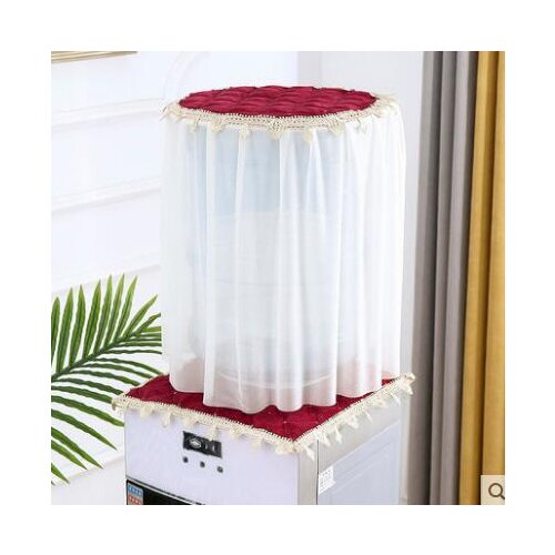 Drinking fountain cover dust cover lace drinking fountain cover two-piece drinking fountain bucket cover household bucket cover