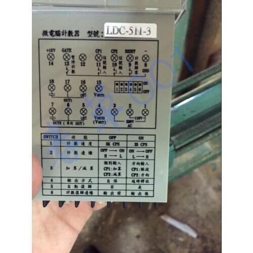 LDC-511-3 Taiwan ORDER finger dial counter