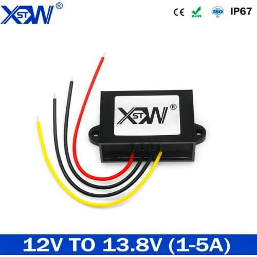 2020 Hot Sales Input 12V to 13.8V 1A 3A 5A Boost DC DC Power Converter Step-Up Car Voltage Regulator XWST CE RoHS