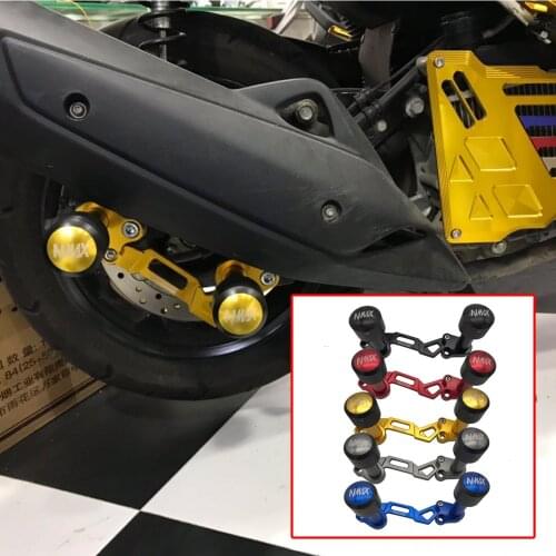 Motorcycle N-MAX 155 125 Front Fork Rear Wheel Slider Crash Muffler Protector For Yamaha nmax155 NMAX 155 150 125 2015-2019 2020