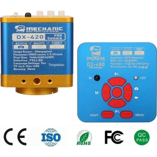 MECHANIC HD 48 Million Pixels High-Resolution Microscope Camera Eyepiece Free Measurement Software High Resolution For WIN10/7/8