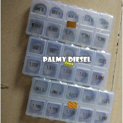 Common rail shim B25 Size 0.90-0.99 total 50 pieces
