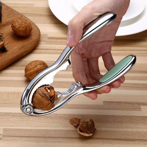 Zinc Alloy Nutcracker Sheller Crack almond Walnut Pecan Hazelnut Filbert Nut Kitchen Nut Sheller Clip Tool Clamp Plier Cracker