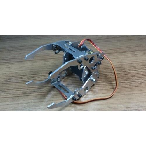 Official smarian Metal Robot Arm Gripper Claw Clip Robotic Paw Mechanical Manipulator for Robotic Model DIY RC Toy Car Tank Cha