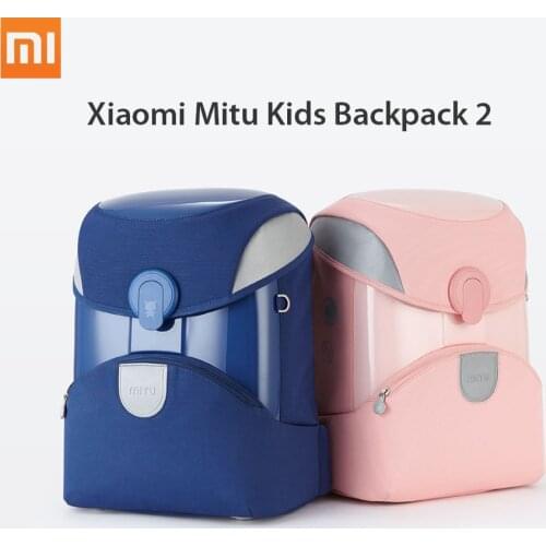 Xiaomi Mitu Bag Kids Backpack 2 Students School Bag Children Backpack School Eva Material Knapsack Simple Shoulder Bag