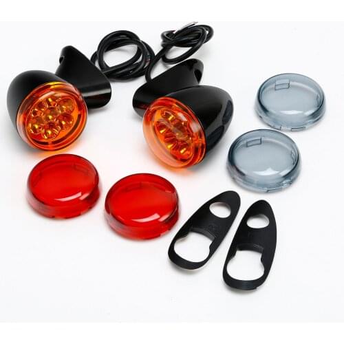 Motorcycle LED Front Turn Signals Light Bracket For Harley Touring Road Glide 2015-2021 2020