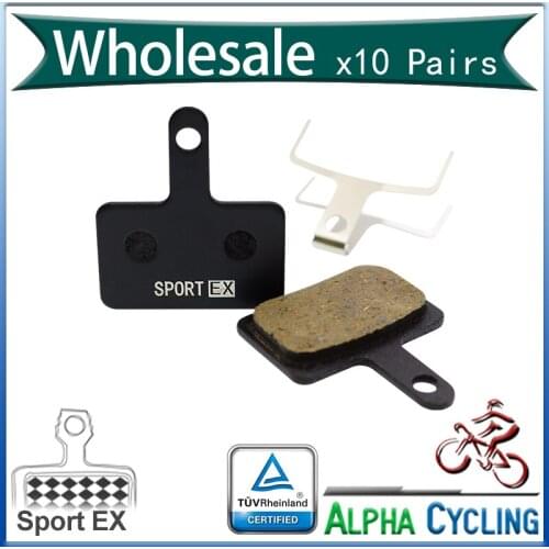 Bicycle Disc Brake pads for Aquila, Auriga, Auriga E-Comp, Auriga Pro, Draco Disc Brake, 10 Pr, RESIN Black, BP004
