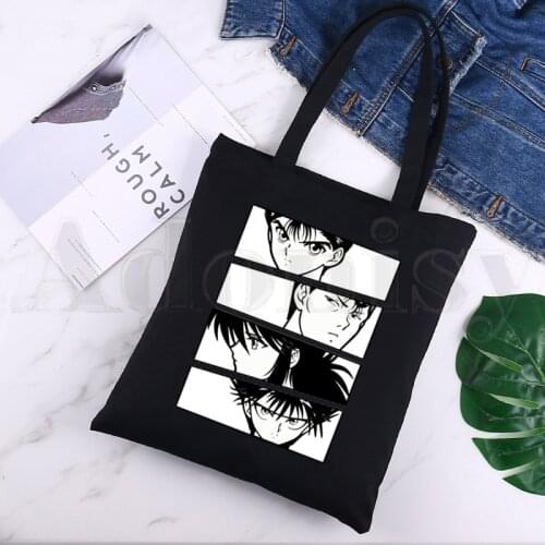Yu Yu Hakusho Anime Manga Yusuke Urameshi Kurama Large Capacity Storage Handbag Shoulder Bag Tote Reusable Student Bookbag