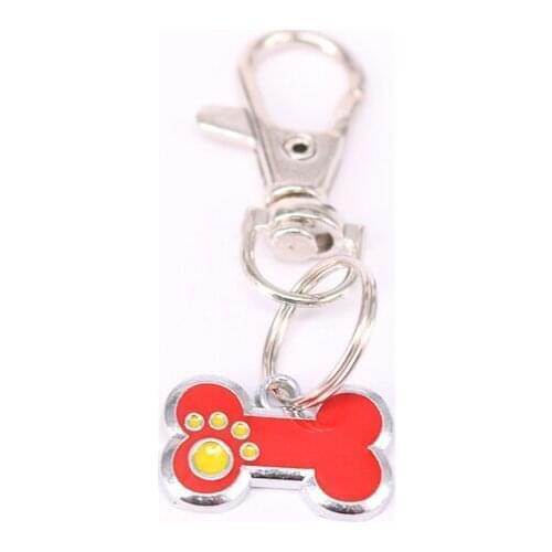 1Pcs Dog Pet bone Charm Keychain For Keys Car Key Ring Souvenir Gifts Jewelry Accessories KC52