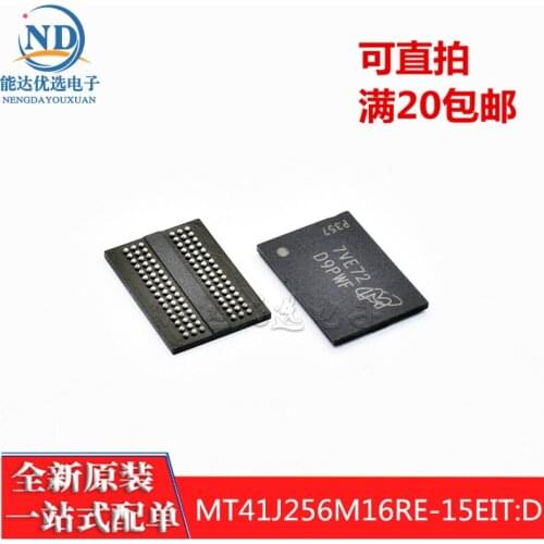 100% New&Original MT41J256M16RE-15EIT:D FBGA96 MT41J256M16RE-15E D9PWF In Stock