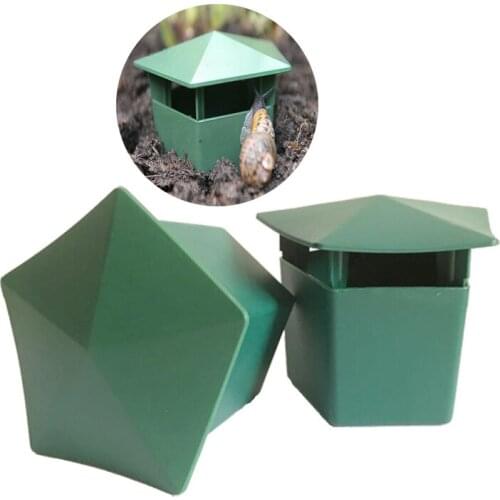 2pcs Eco-friendly Snail Cage Slug House Snail Trap Catcher Pests Reject Gintrap Tools Animal Pest Repeller Garden Farm Protector