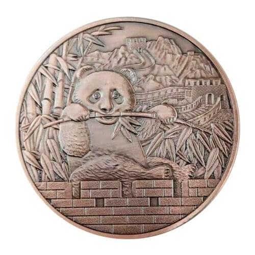 2019 New arrival China cute panda coin 40mm souvenir gift coins