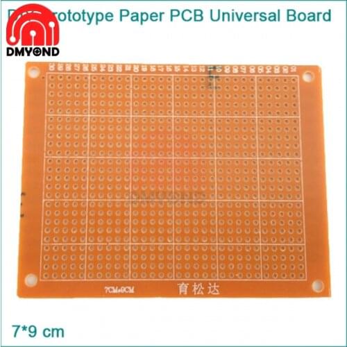 5Pcs/lot 7 9 Prototype PCB 7x9cm 7*9 DIY Prototype Paper PCB Universal Experiment Matrix Circuit Board